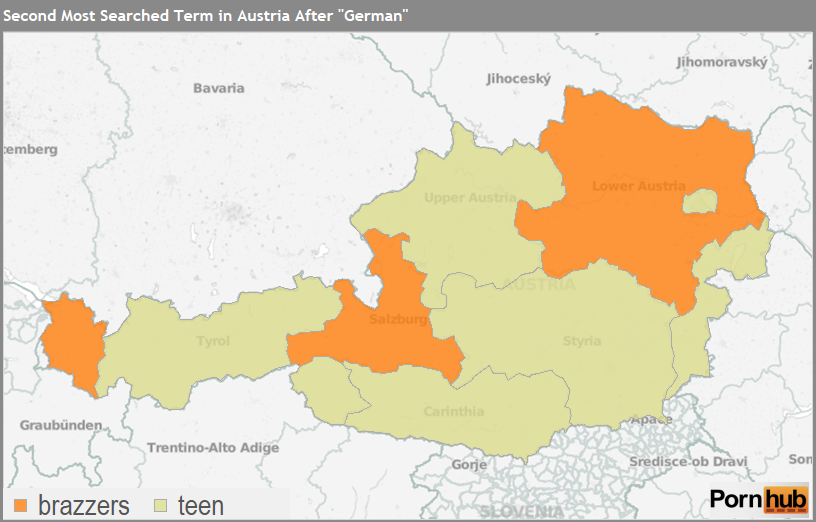 Austria-second-most-searched-term-brazzers-teen-pornhub